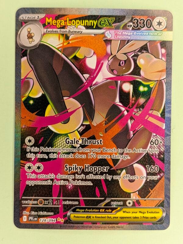 Mega Lopunny ex - 128/094 - ME02: Phantasmal Flames (PFL)