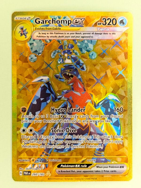 Garchomp ex - 260/182 - Scarlet & Violet – Paradox Rift (PAR)