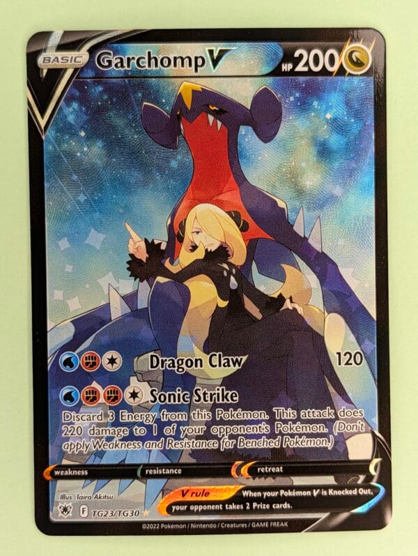 Garchomp V - TG23/TG30 - Sword & Shield – Astral Radiance (Trainer Gallery)