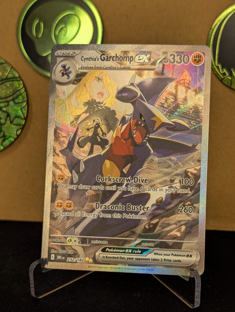 Cynthia's Garchomp ex - 232/182 - Scarlet & Violet – Destined Rivals (DRI)